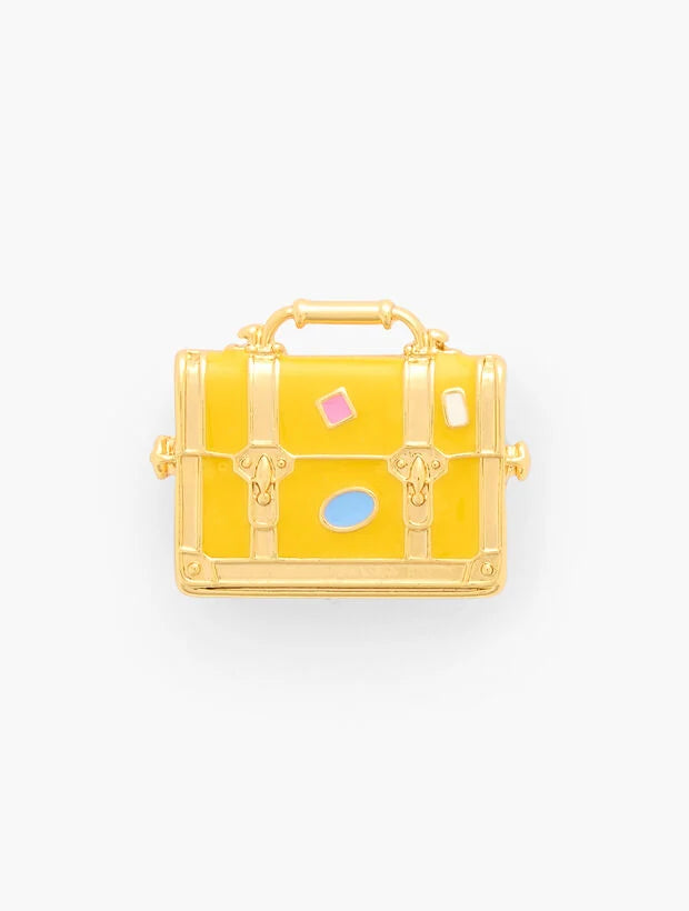 Suitcase Brooch