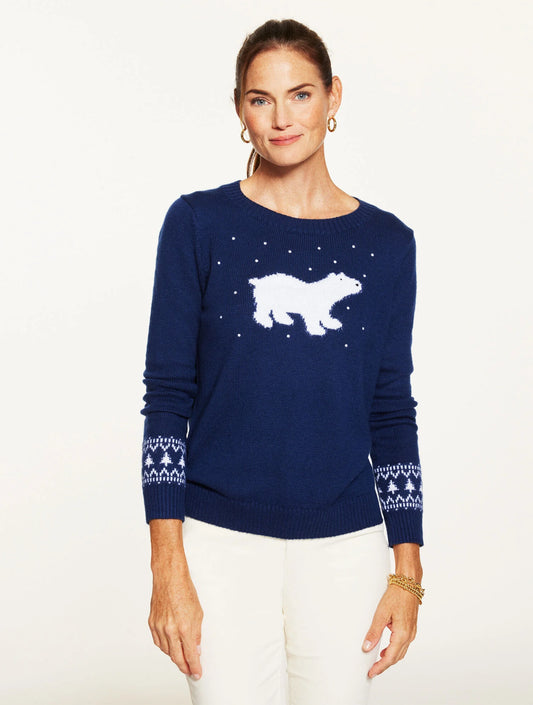 Crewneck Sweater - Polar Bear