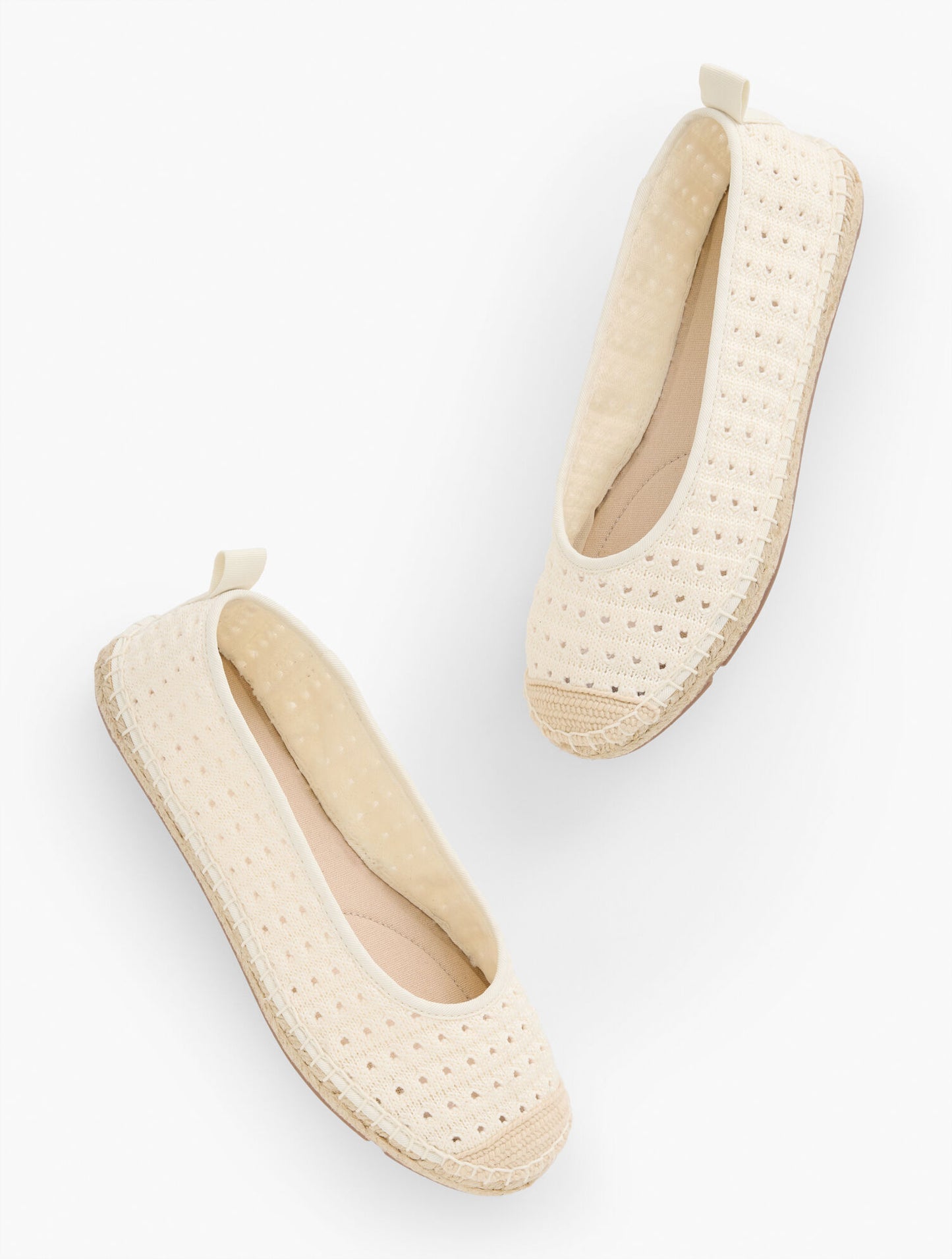 Izzy Crochet Espadrille Flats
