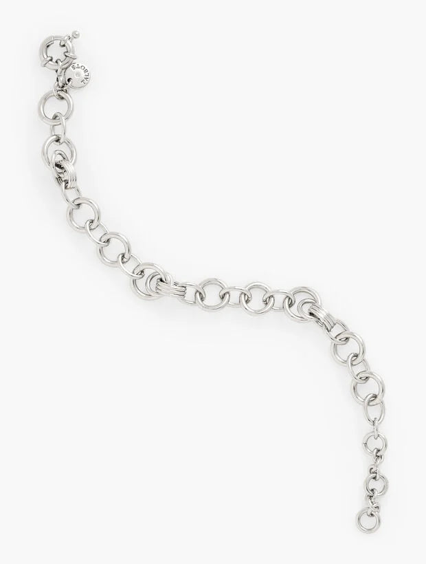 Interlock Sculptural Bracelet