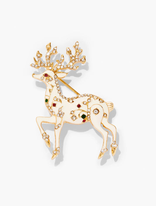Reindeer Brooch
