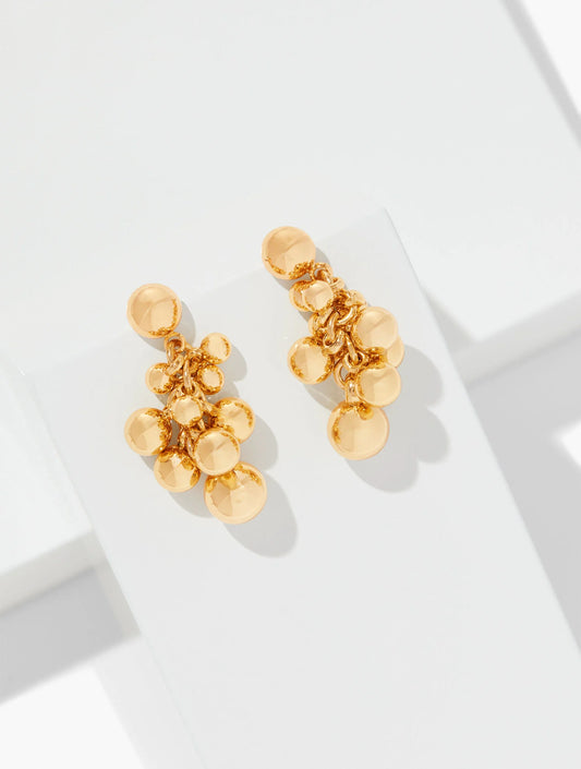 Cluster Garland Drop Earrings