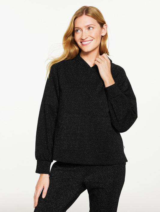 Brushed Metallic Hoodie