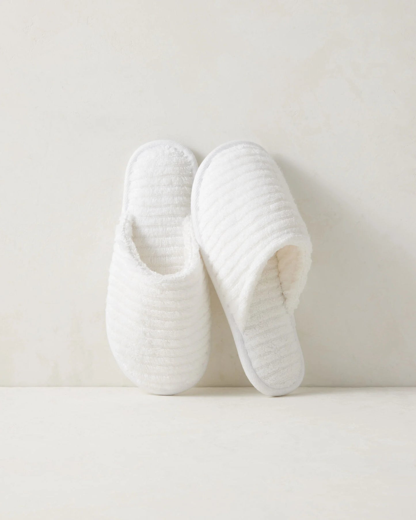 Organic Cotton Terry Ripple Slippers