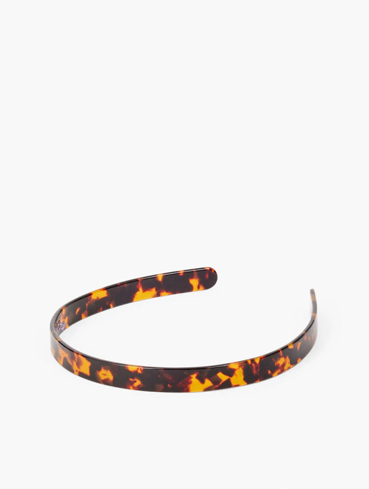 Tortoiseshell Slim Headband