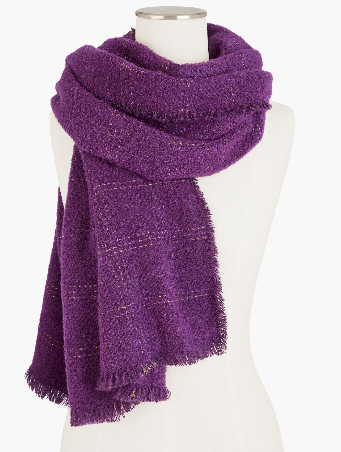 Metallic Windowpane Wrap