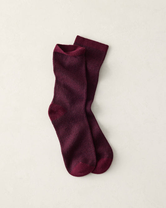 Cashmere Striped Socks