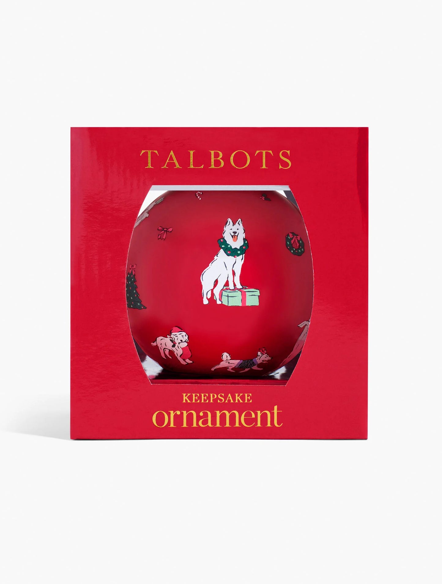 Christmas Dog Ornament