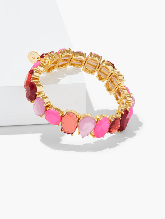 Eclectic Crystal Stretch Bracelet