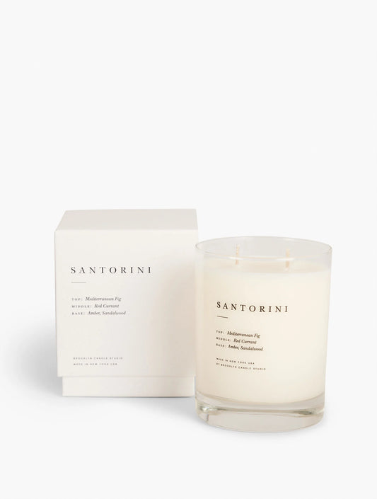 Santorini Classic 2-Wick Candle by Brooklyn Candle Studio