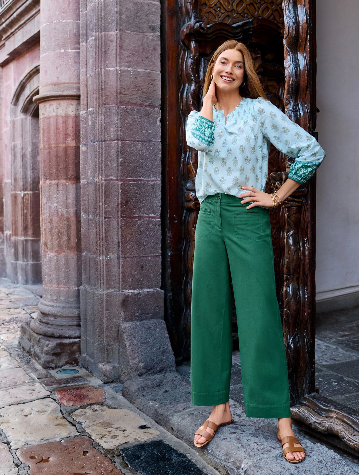 Smocked Top - Breezy Blooms