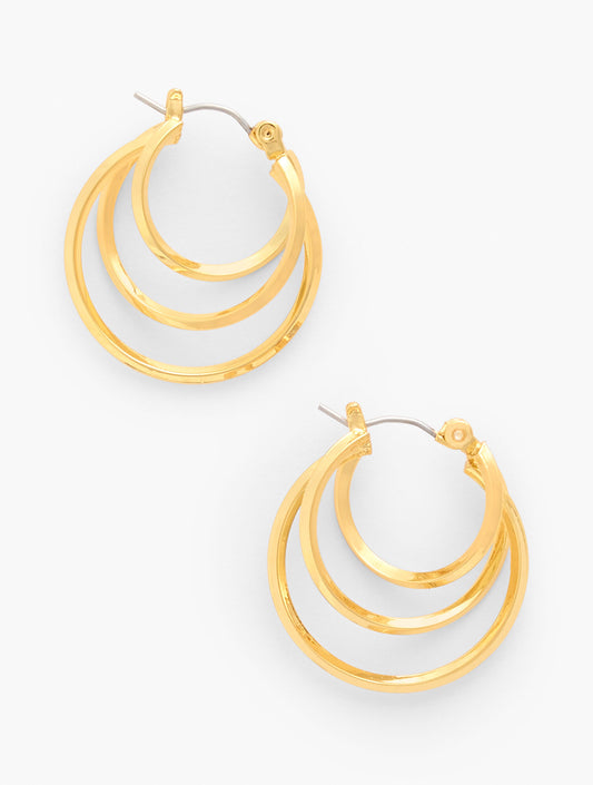 Entangled Hoop Earrings
