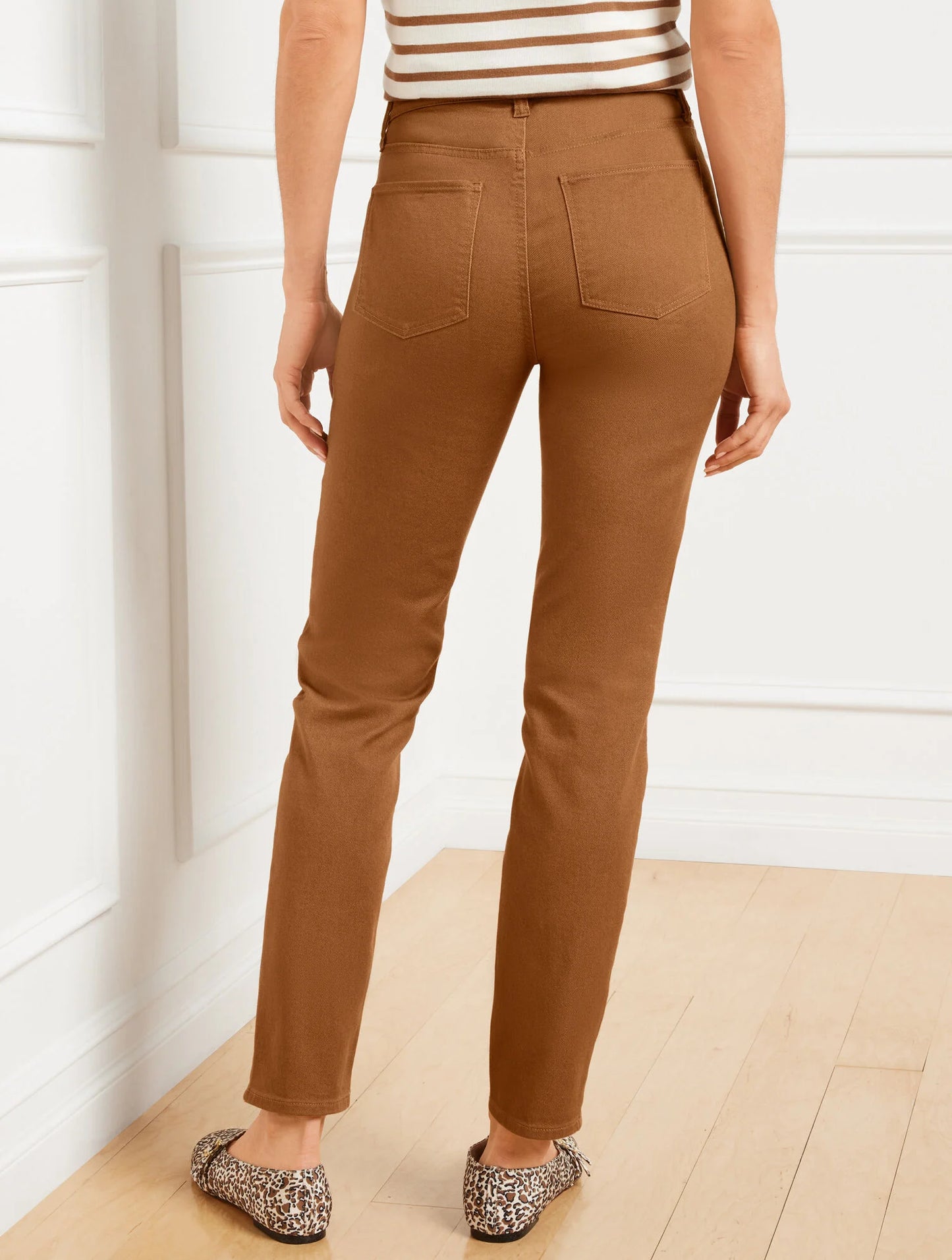 Slim Ankle Jeans - Piece Dyed