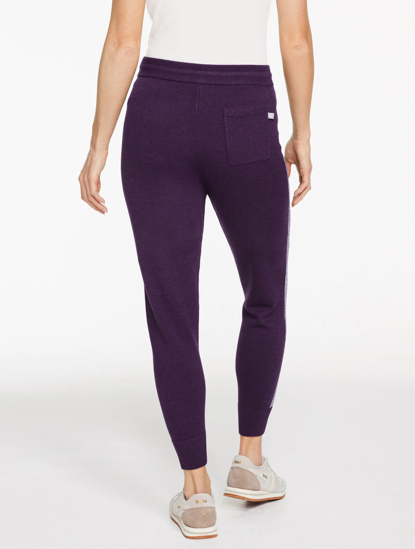 Metallic Tape Joggers