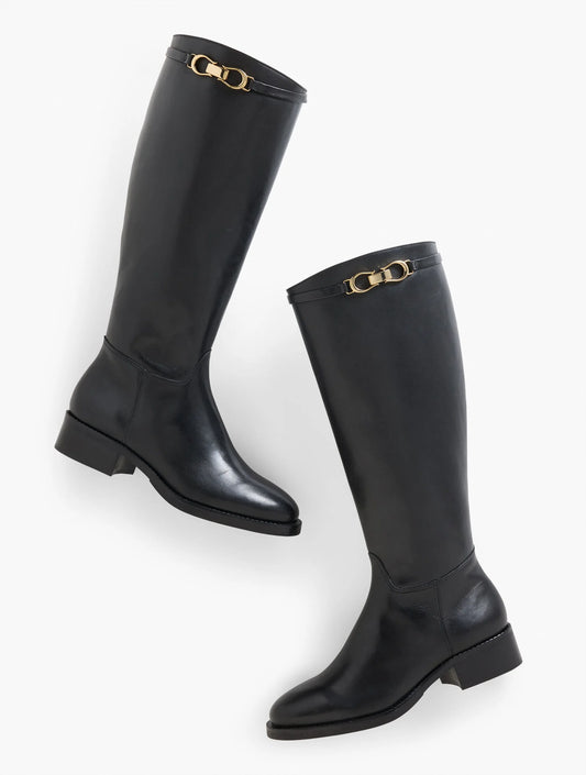 Waverly Vachetta Tall Riding Boots - Extended Calf