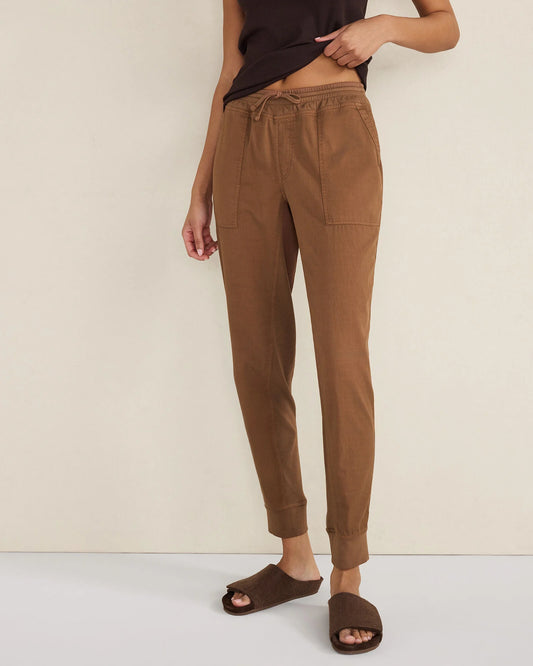 The Effortless Twill Jogger