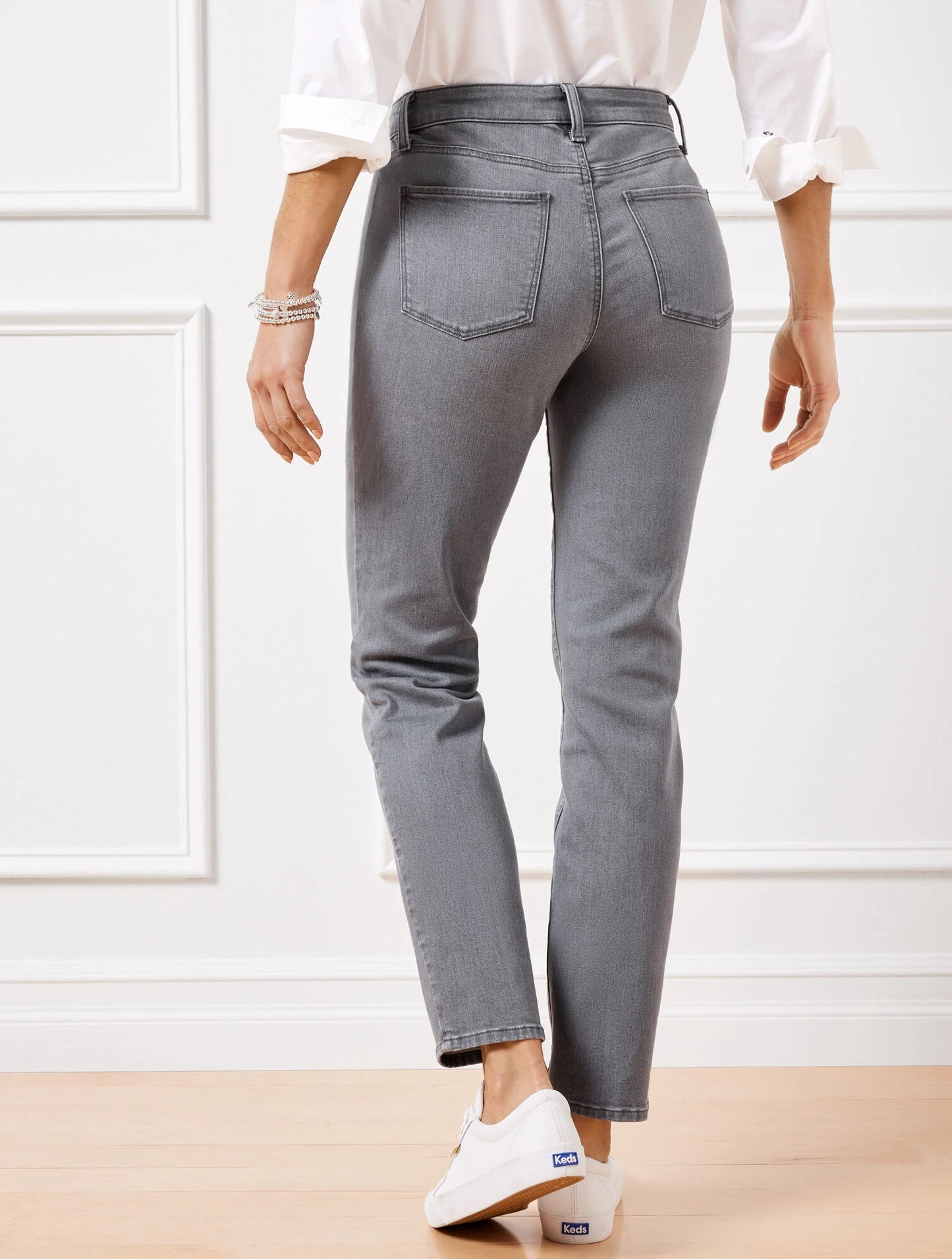 Slim Ankle Jeans - Stanton Wash - Curvy Fit