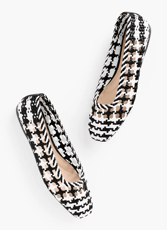 Sloane Woven Ballet Flats