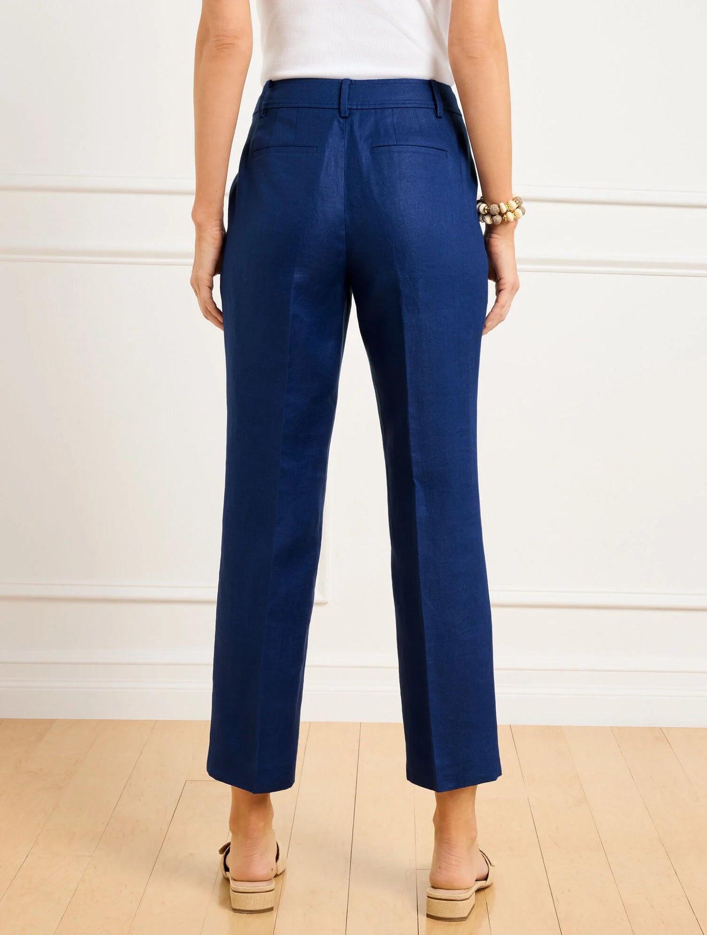 Straight Leg Luxe Irish Linen Pants