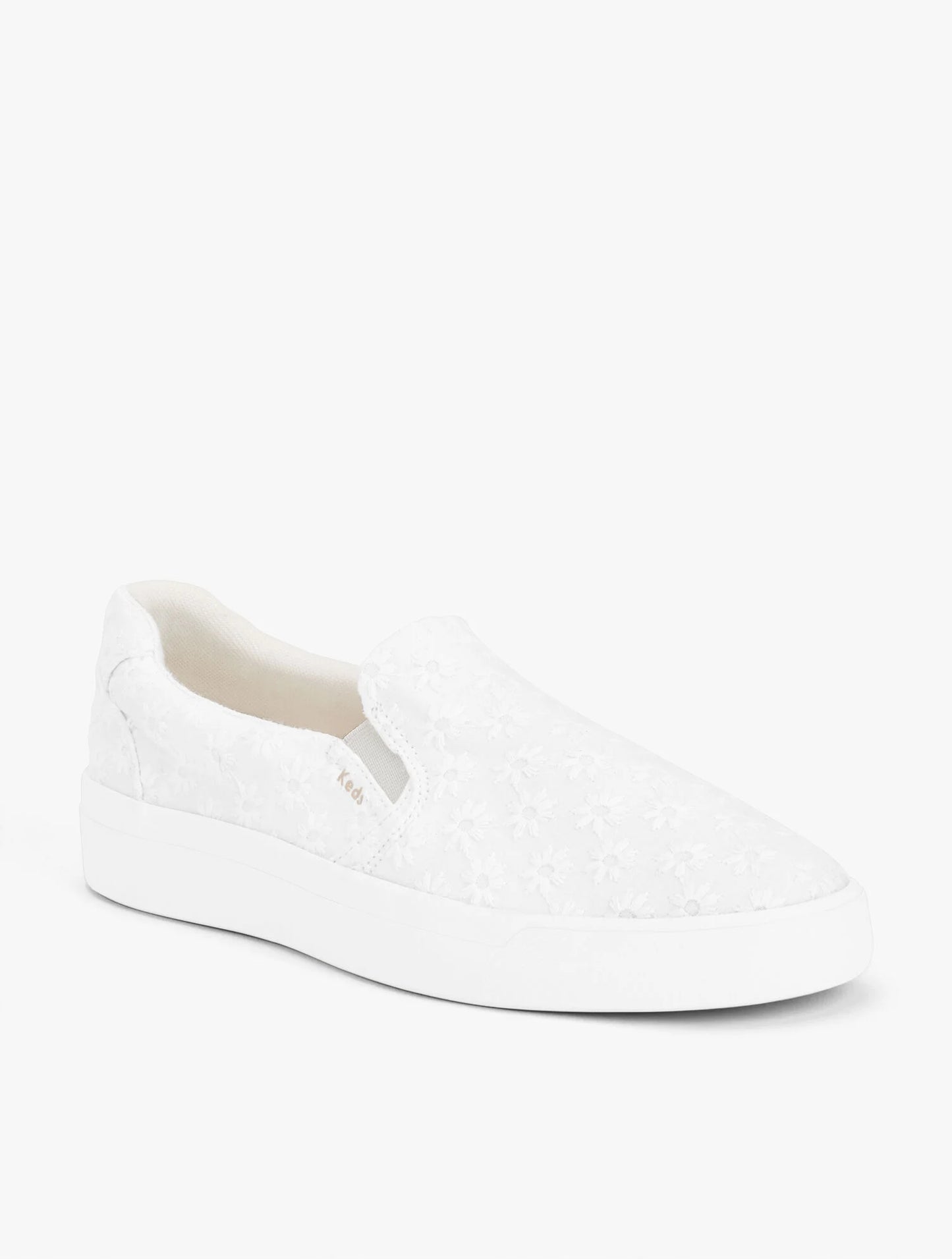 Keds® Pursuit Slip On Sneakers - Starburst Eyelet