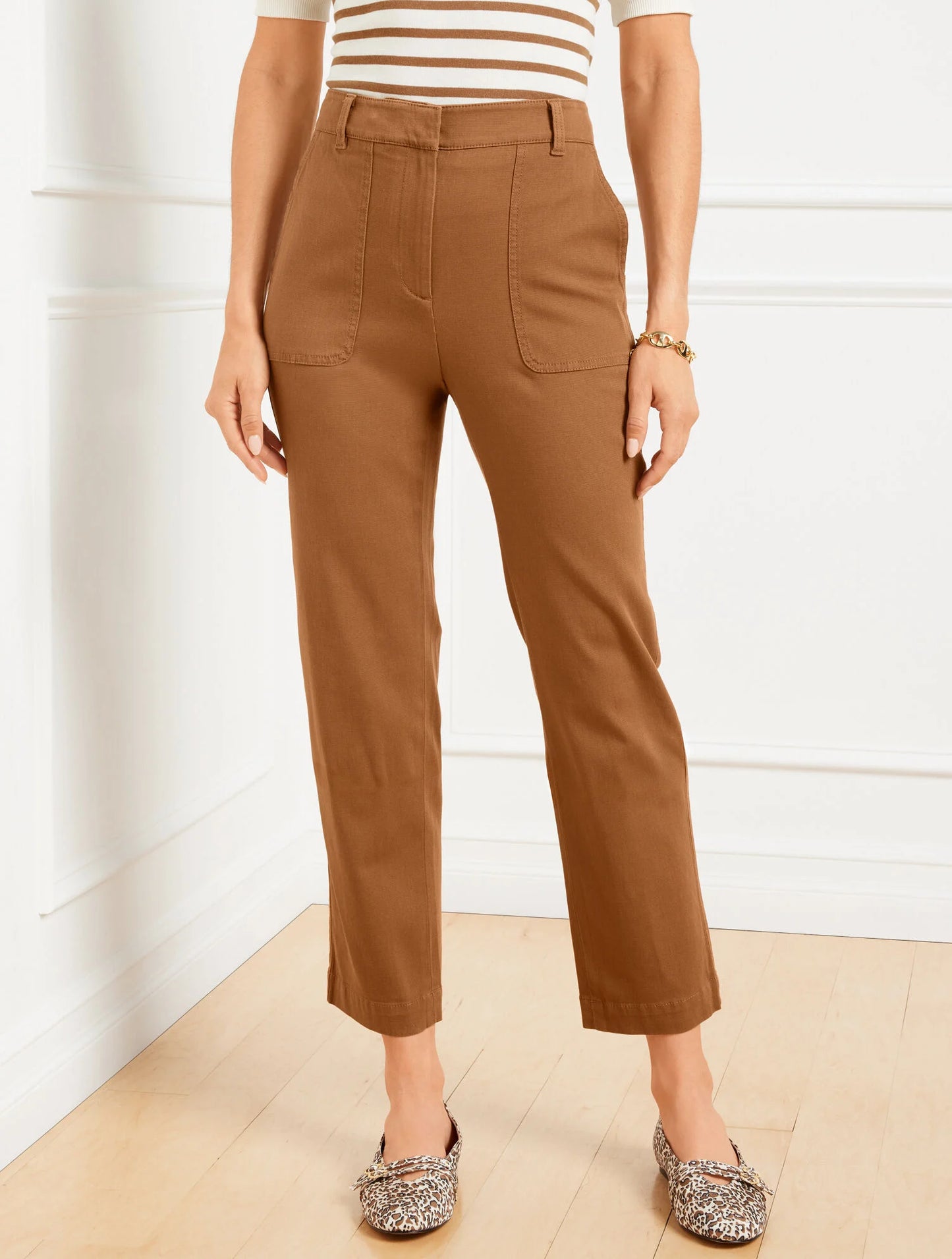 Tapered Ankle Pants