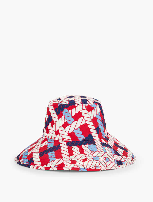 Nautical Vibes Wide Brim Hat