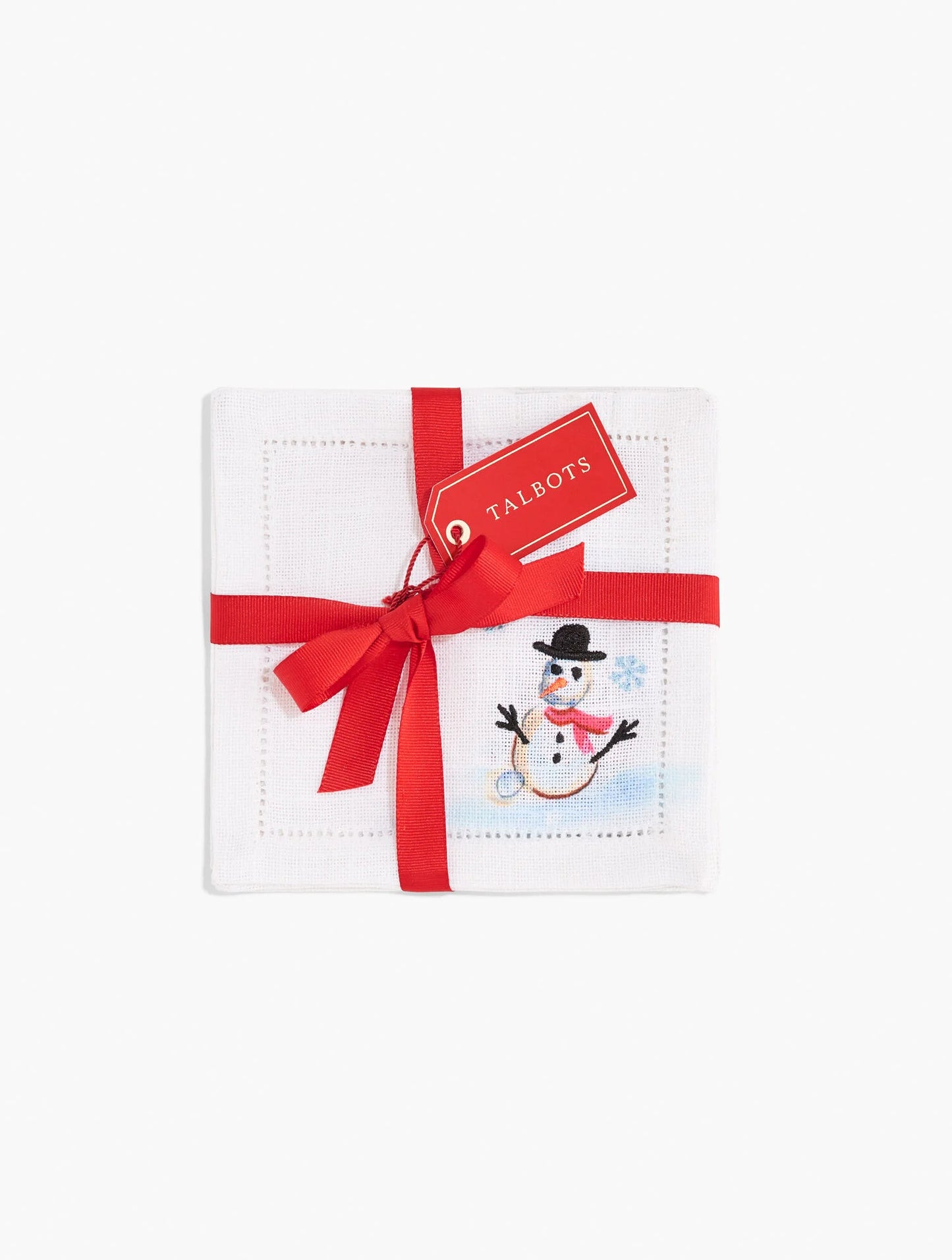 Winter Village Cocktail Napkin Set of 4