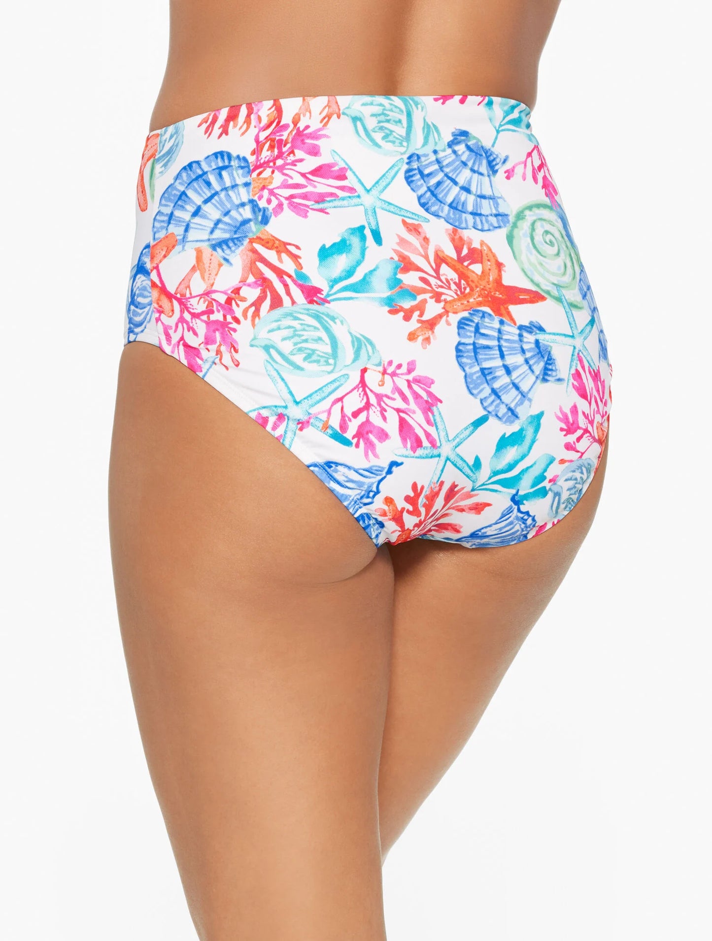 Miraclesuit® Swim Brief - Coral & Shells