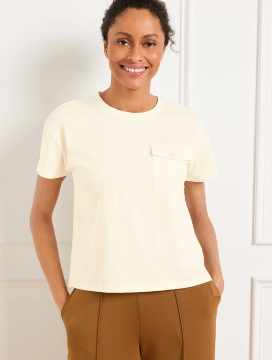 Luxe Jersey Pocket Tee