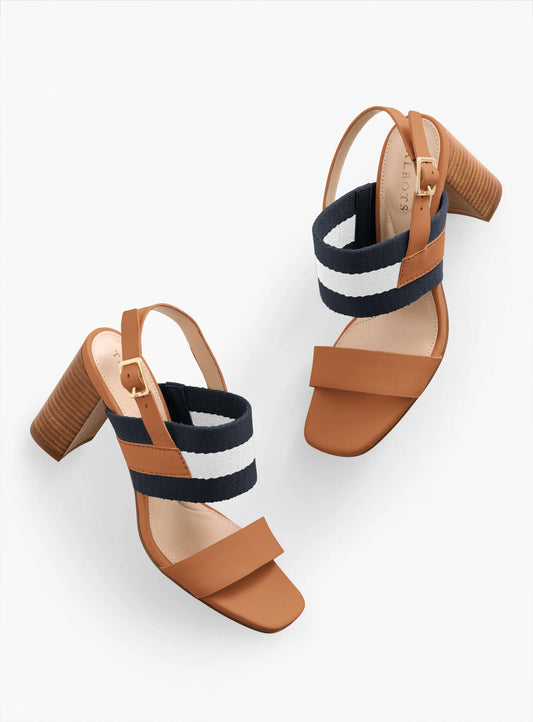 Bette Vachetta Block Heel Sandals