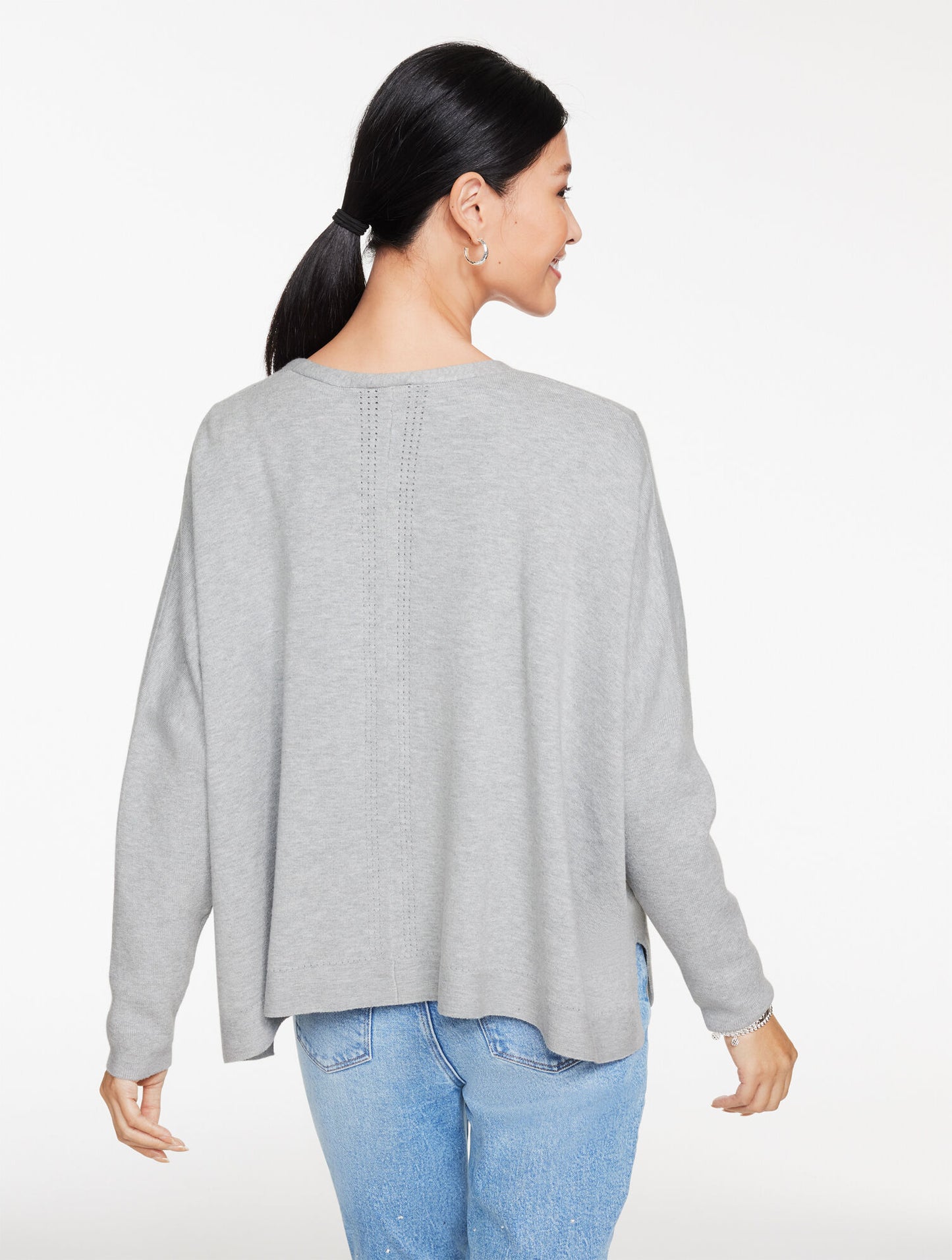 Gathered Waist Flyaway Cardigan