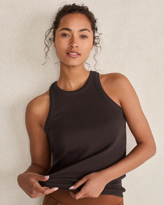 Essential Organic Cotton Racerback Tank