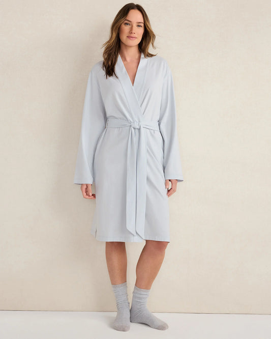 Organic Cotton Jersey Robe