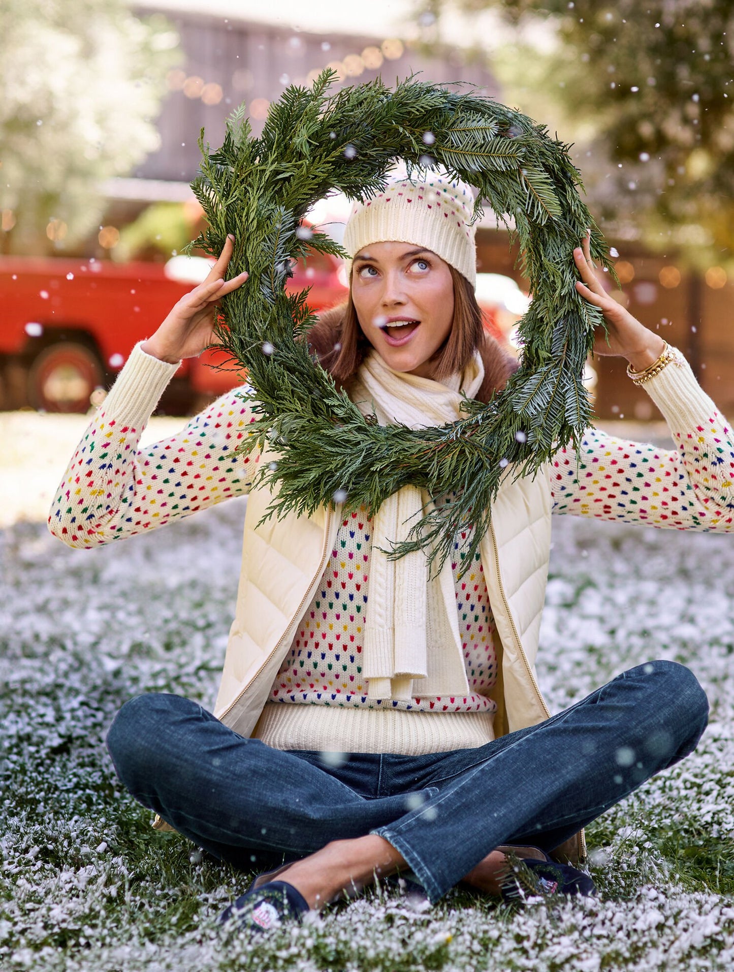 Ryan Embroidered Suede Loafers - Polar Bear