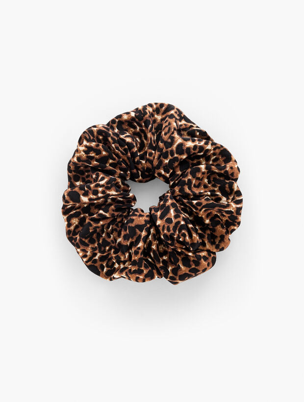 Delicate Leopard Scrunchie