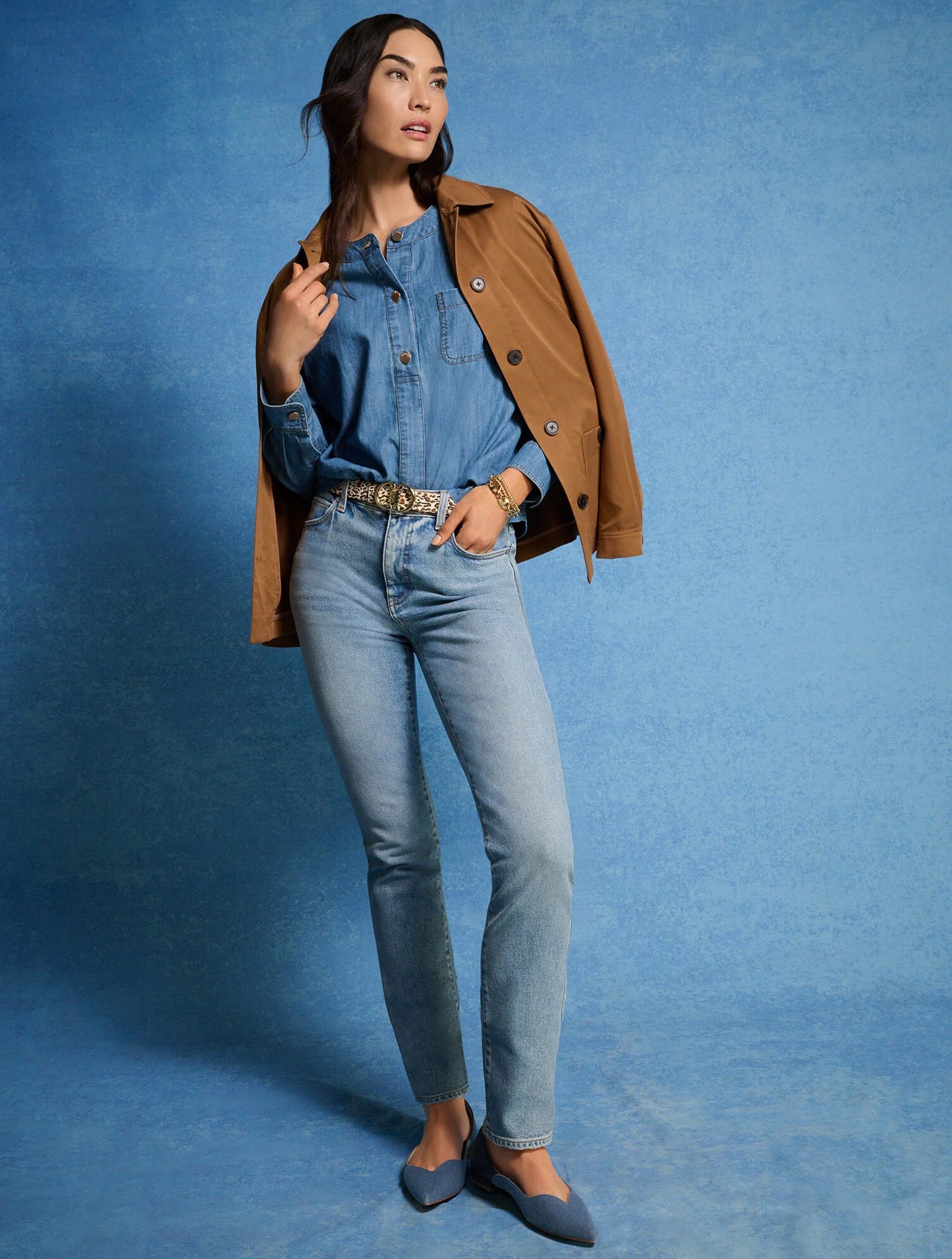 Straight Leg Jeans - Glendale Wash