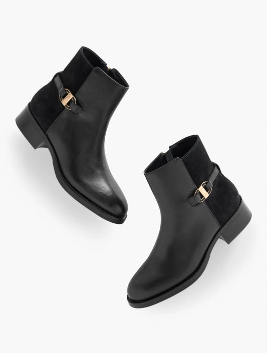 Waverly Nappa Ankle Boots