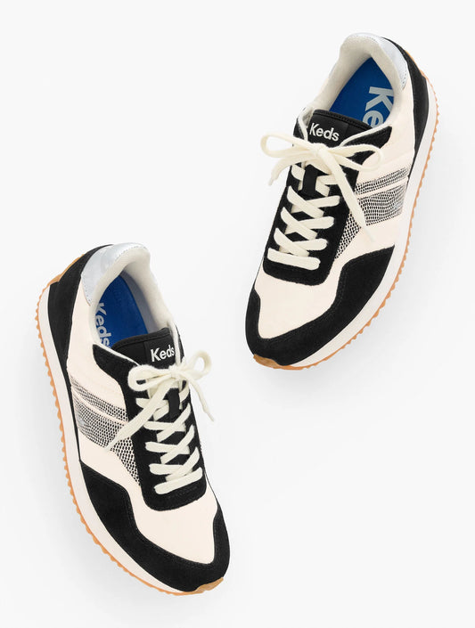 Keds® Rena Dalmata Nylon Suede Sneakers