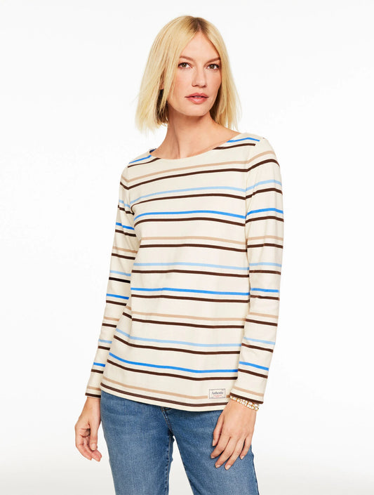 Authentic Talbots Tee - Chelsea Stripe