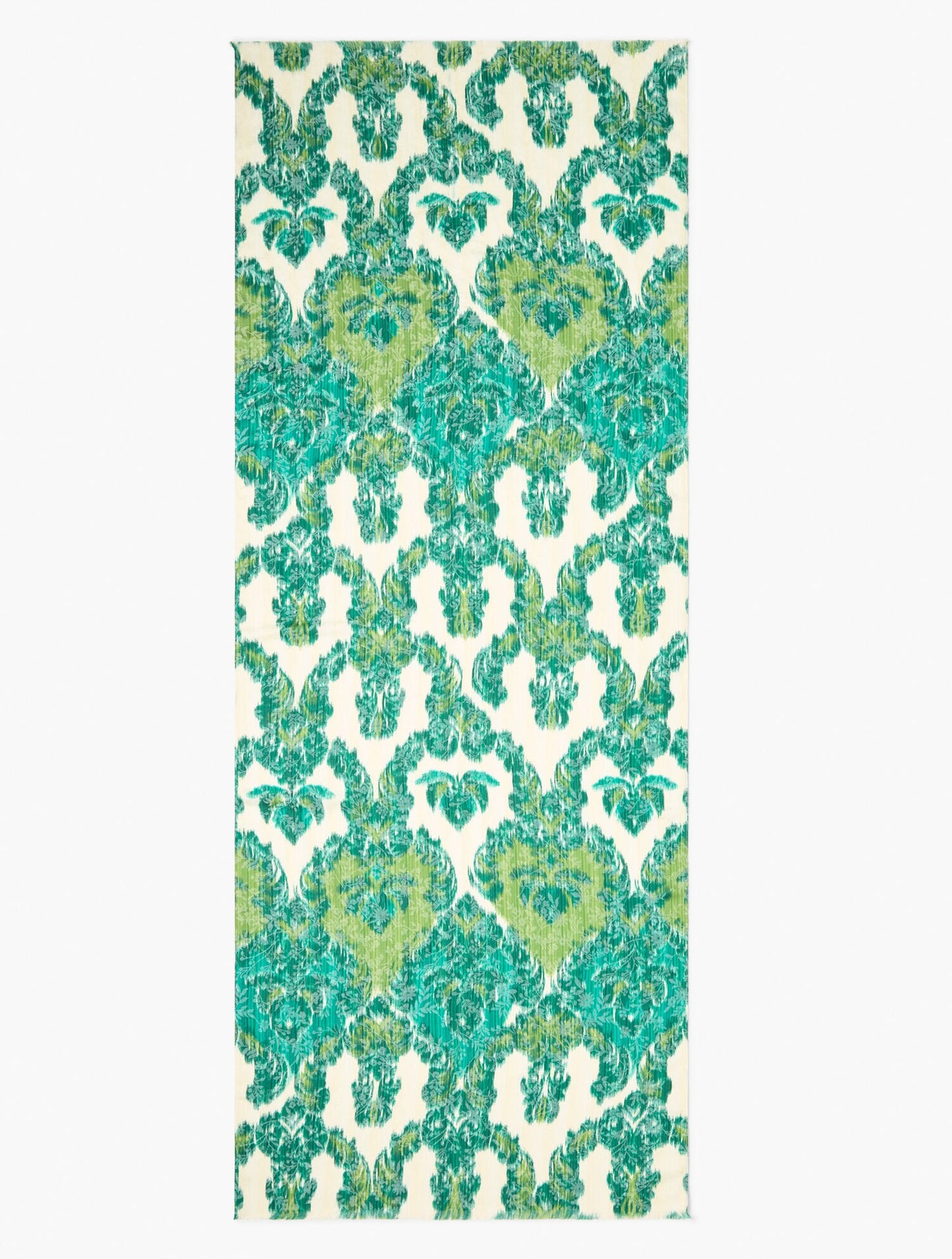 Watercolor Damask Oblong Scarf