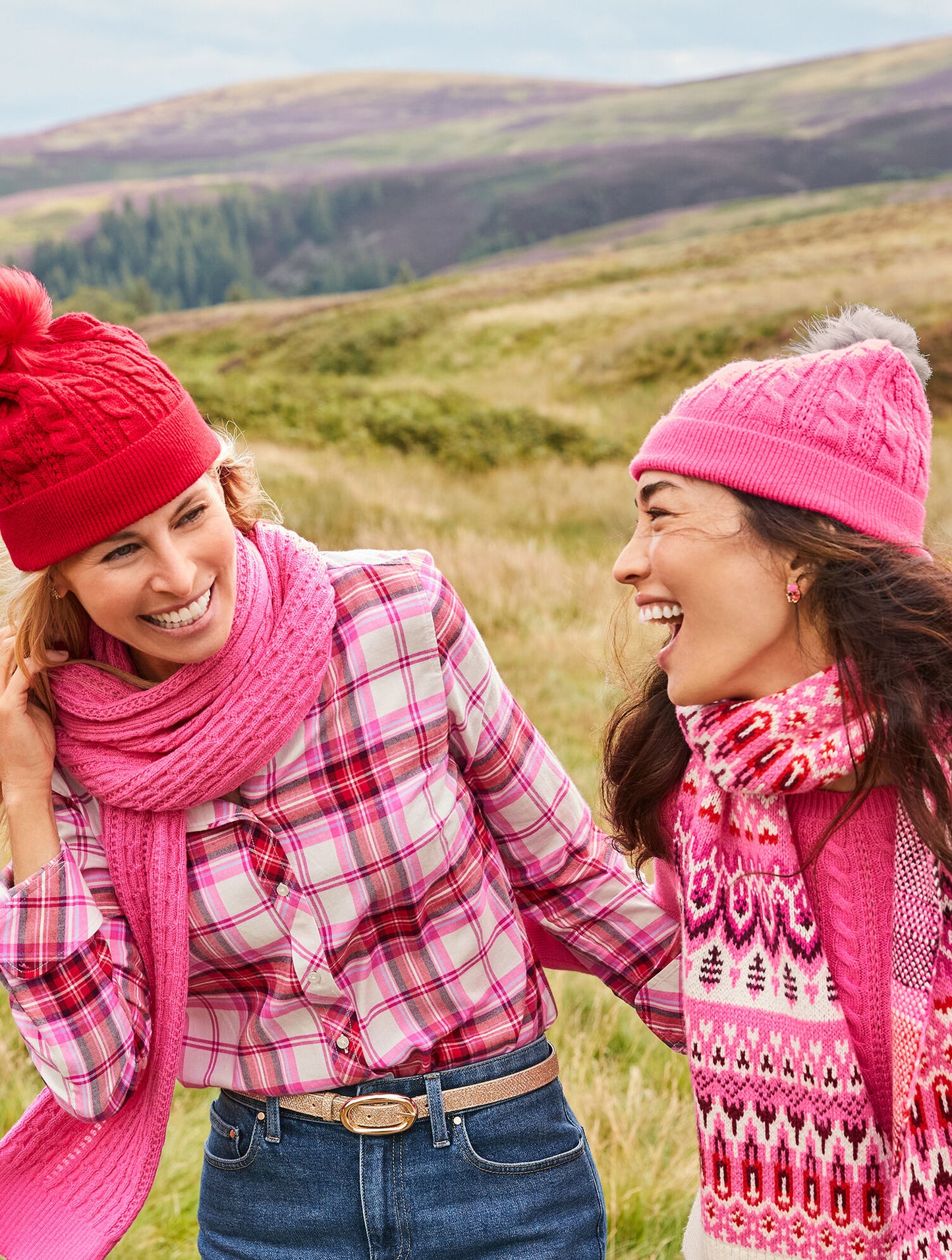 Soft Cable Knit Scarf