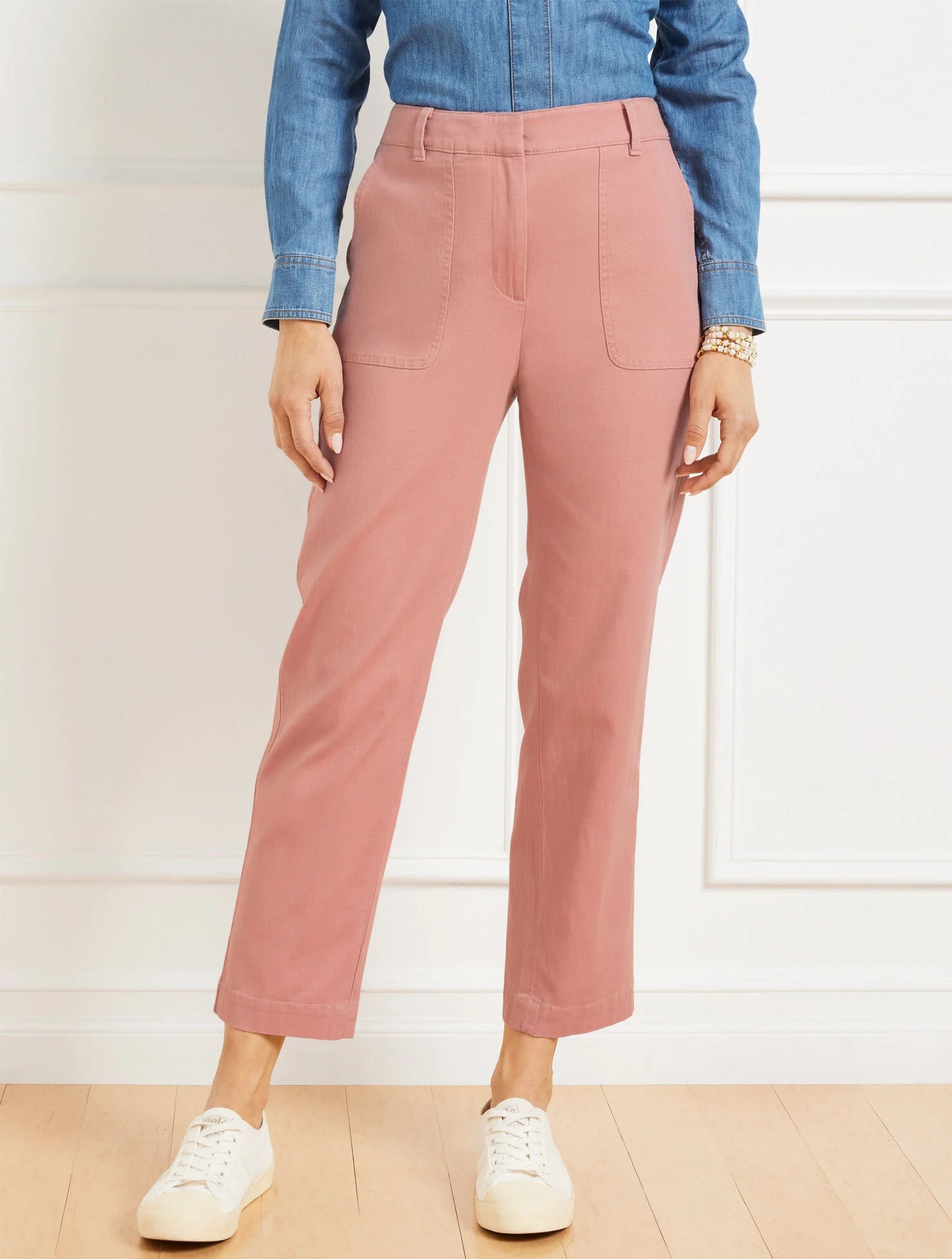 Tapered Ankle Pants