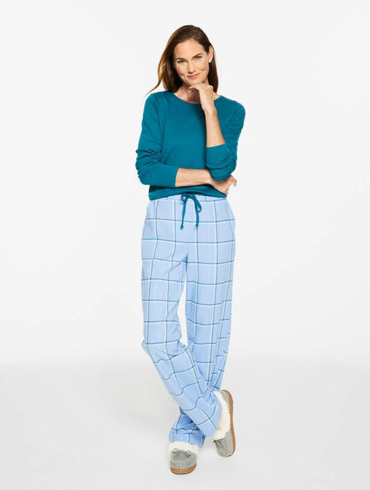 Cotton Sleep Set - Cozy Plaid