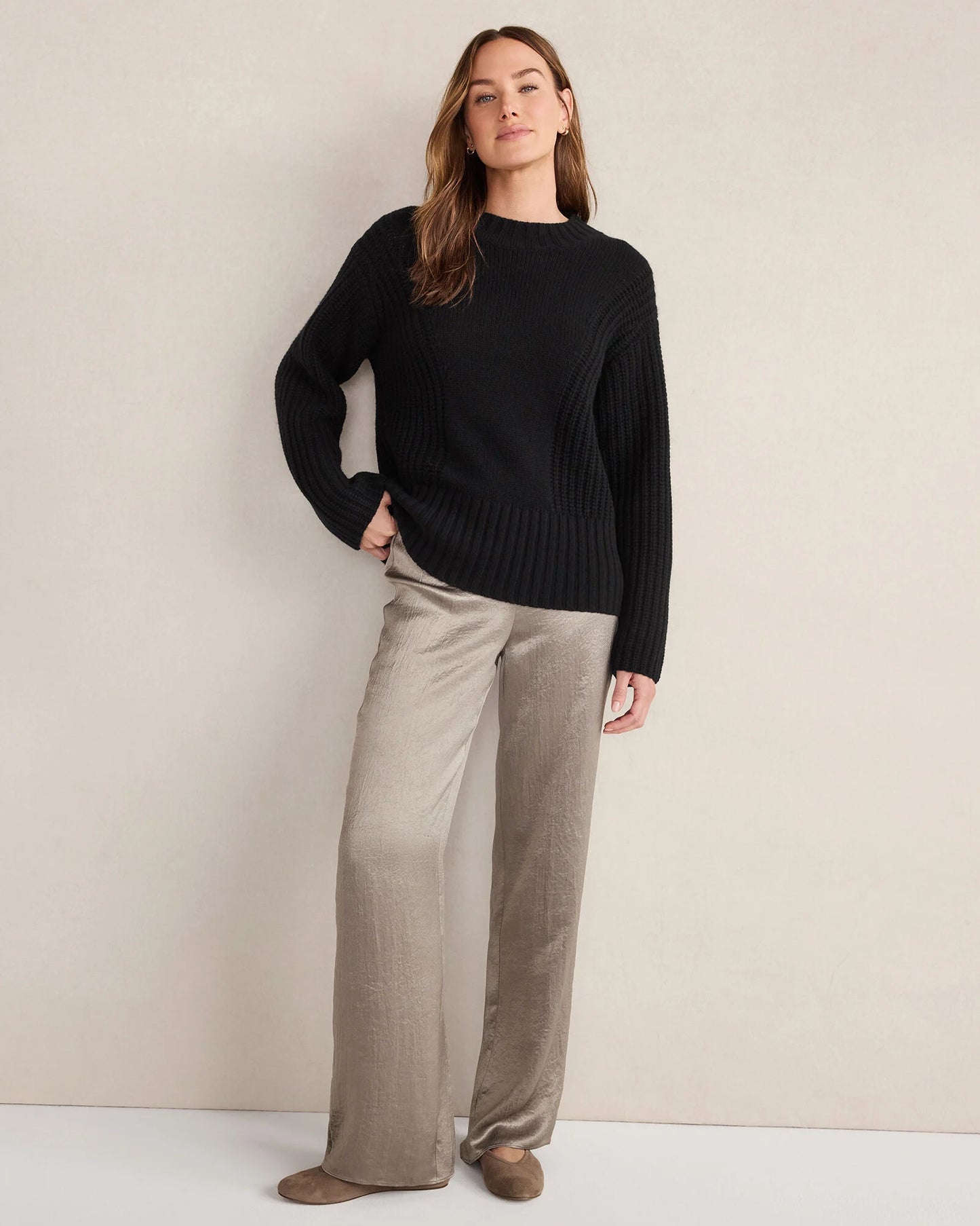 Cashmere Mockneck Sweater