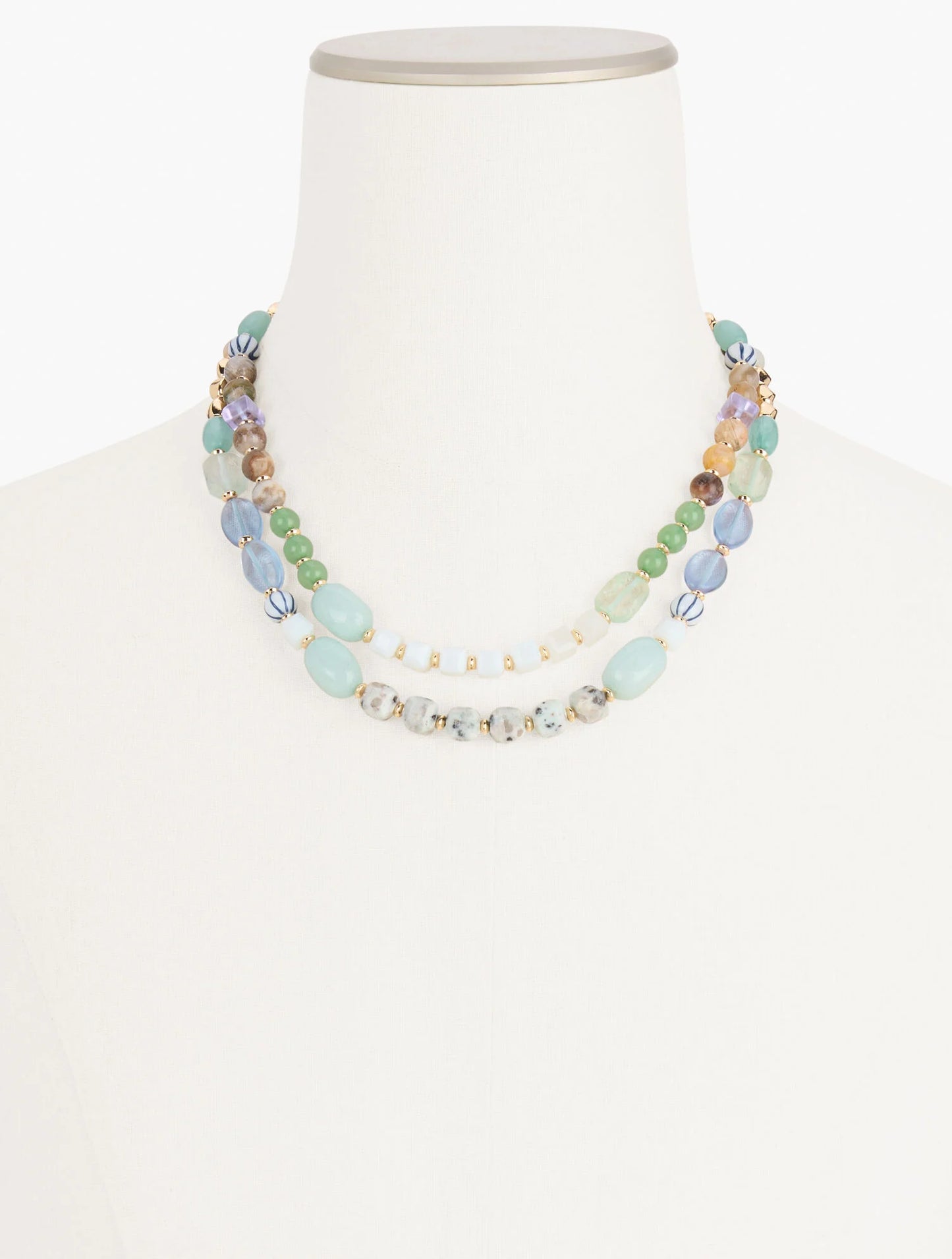 Morning Dew Beaded Necklace