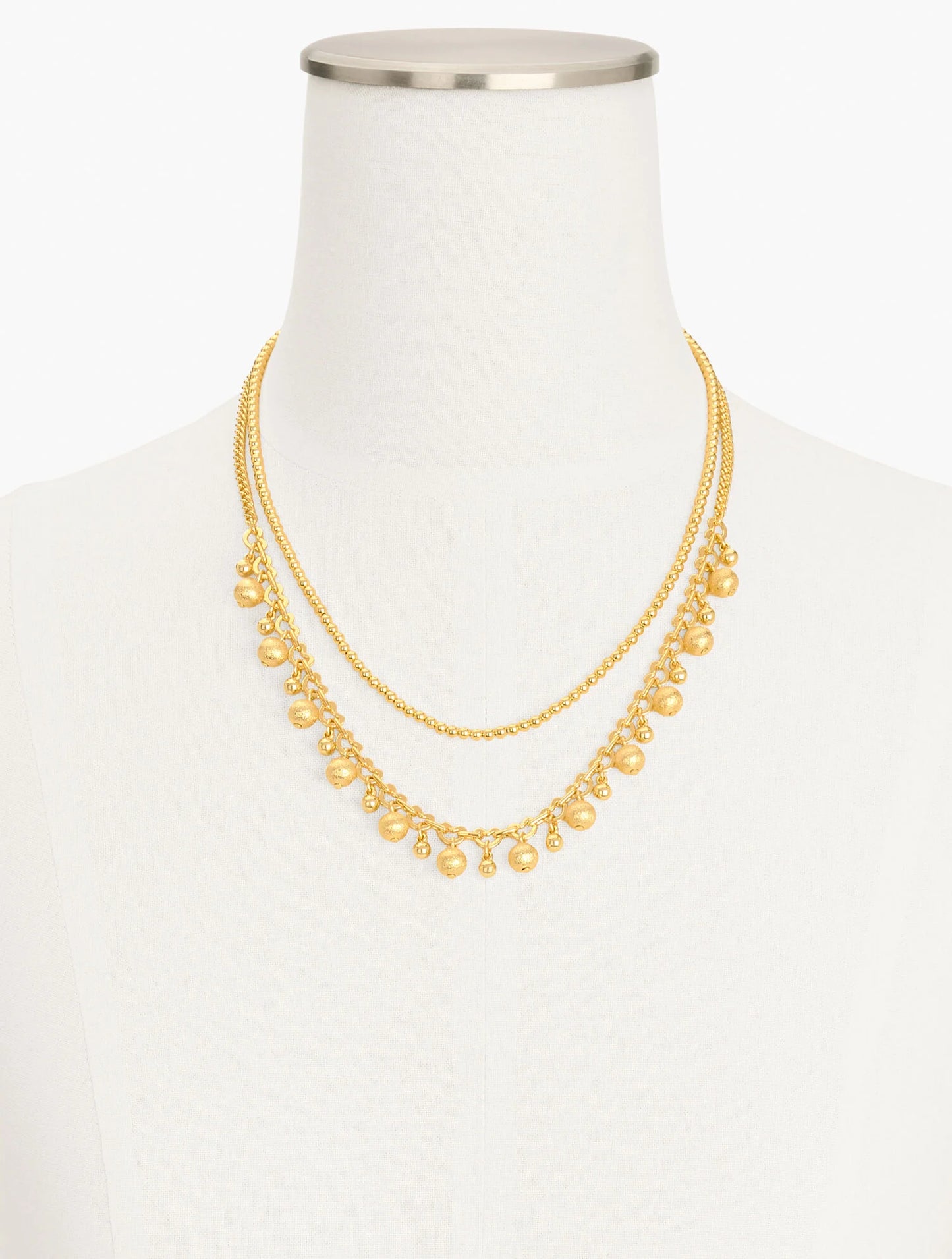 Layered Bead Necklace