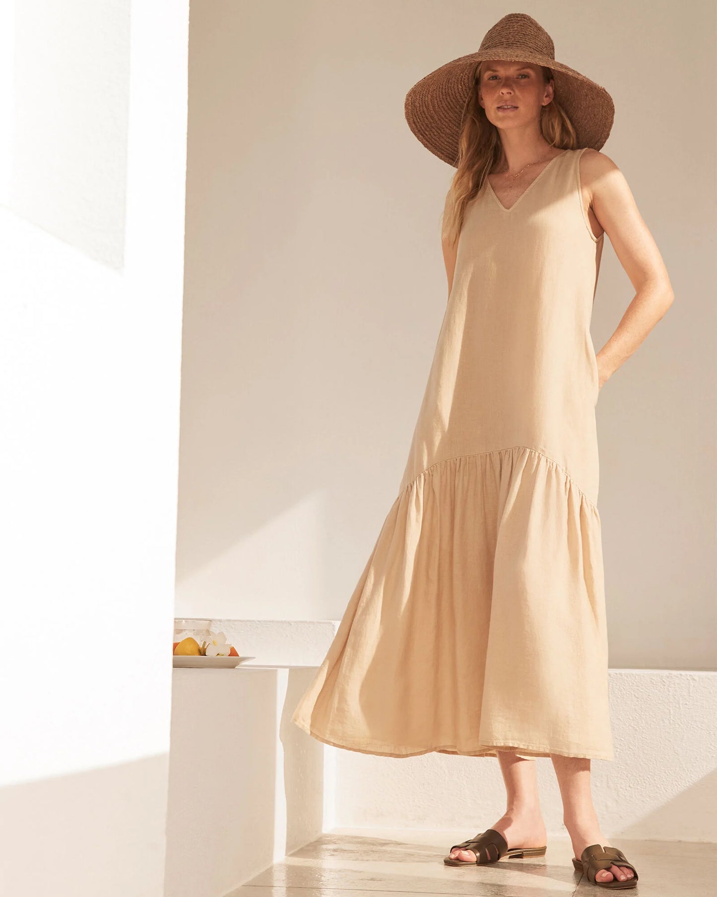 Raffia Ultra-Wide Brim Hat