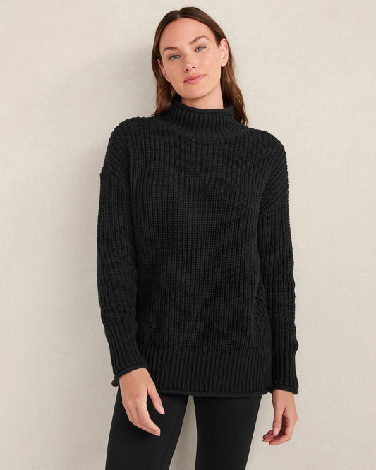 Organic Cotton Roll Neck Sweater
