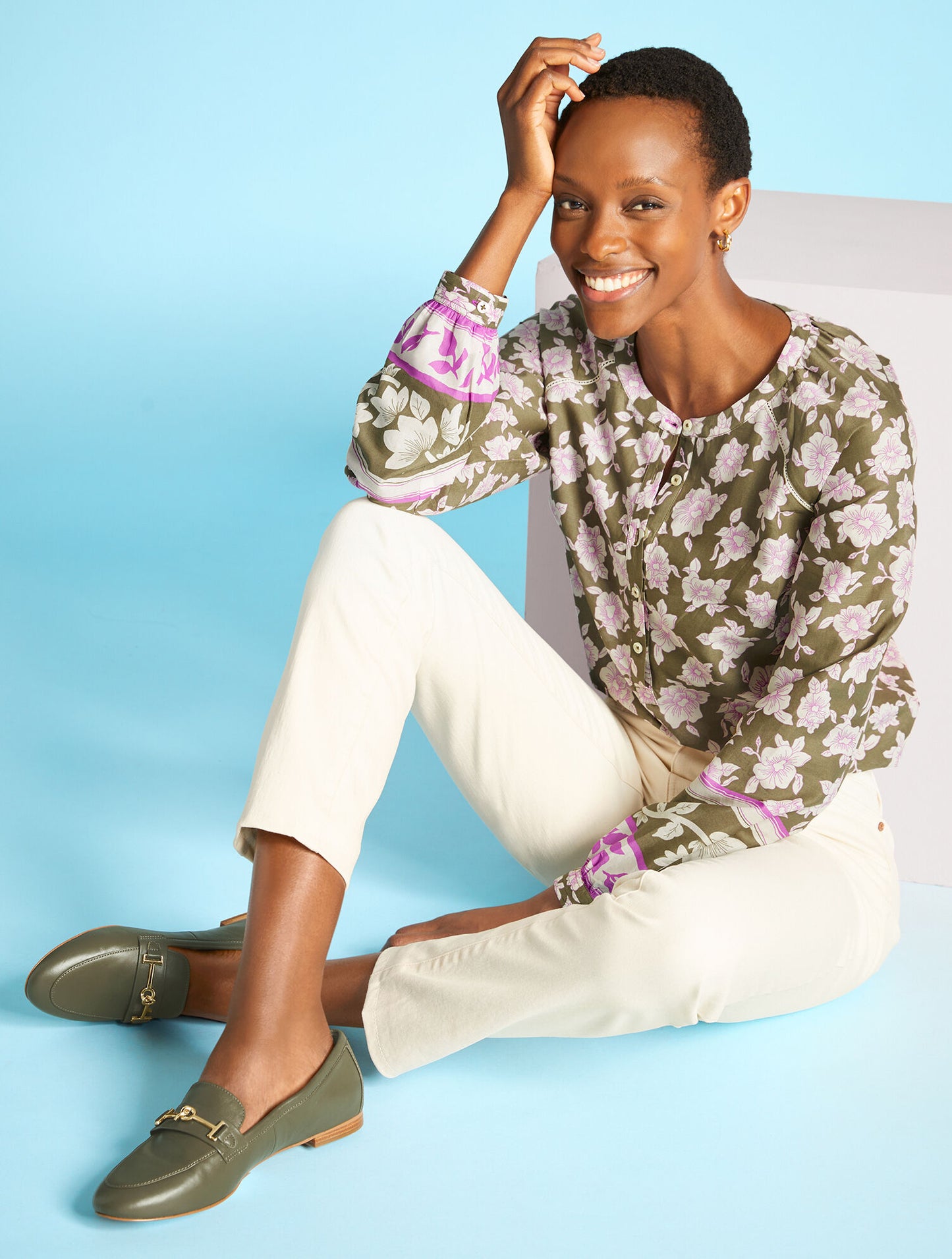 Slim Ankle Jeans - Natural