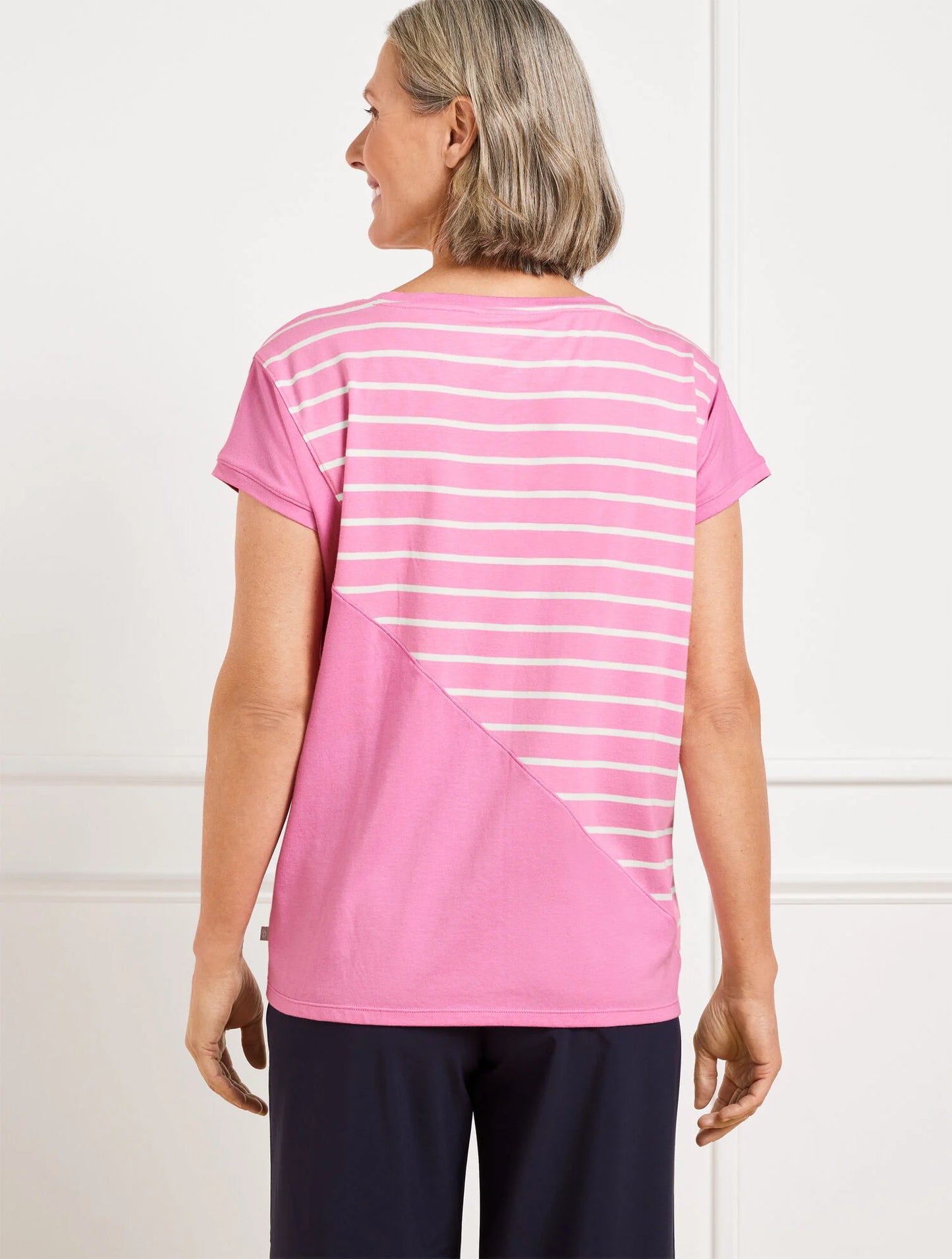 Supersoft Jersey Short Sleeve Tee - Classic Stripe